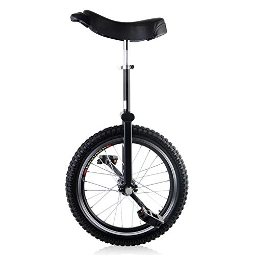 Einräder : 16-Zoll-Rad-Anfänger-Kinder-Einrad für 8 / 9-jährige Kinder, verstellbares Einrad 16-Zoll-Balance-Übungsspaß-Fahrrad-Fitness, bestes Geburtstagsgeschenk