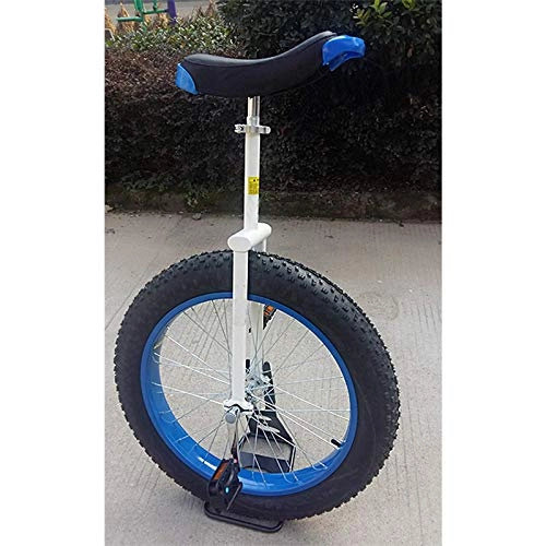 Einräder : 20 Inch Adults Unicycle for Tall People Height from 170-180Cm, Heavy Duty Big Wheel Unicycle with Extra Thick Tire, Load 150Kg / 330Lbs