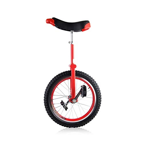 Einräder : AHAI YU 16.10.20 / 24 inch Rad rot einrad für Kinder / Erwachsene mädchen, Schwerer stahlrahmen und Legierung Rand, für Outdoor Sport Balance Training (Size : 16"(40CM))