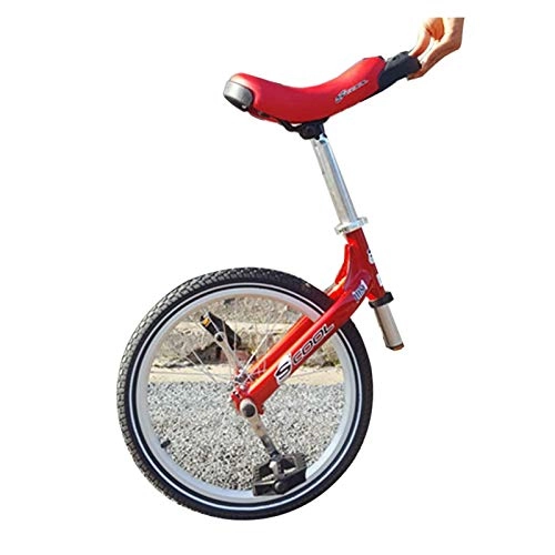 Einräder : AHAI YU 20"(51 cm) Erwachsene Unicycle, großes großes Kind Erwachsene Mädchen Frauen Anfänger Balance Fahrrad für Trek Sport, Verstellbarer Sitz, Bergreifen