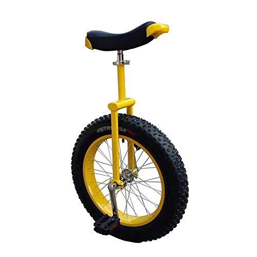 Einräder : AHAI YU Große 20"Unicycle, Dicke Bergreifen, Hochleistungsanfänger Unisex Erwachsene Teens Balance Bike, für Sportfitness im Freien