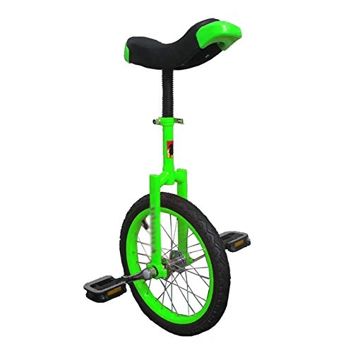 Einräder : AHAI YU Grüne Einräder für Erwachsene / Anfänger 20 / 24 Zoll, 16 Zoll Räder Einrad für Kinder / Kind / Jungen / Mädchen, 12Inch kleine Kinder / Kleinkind-Gleichgewichtszyklus (Size : 24INCH)