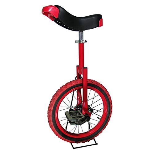 Einräder : AHAI YU Wettbewerb Unicycle Balance Robuste 20-Zoll-Unicyr für Anfänger / Jugendliche, mit dichtestes Butyl-Reifenrad Radfahren Outdoor-Sport-Fitness-Übungsgesundheit (Color : RED1)