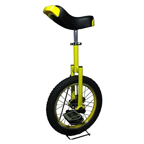 Einräder : AHAI YU Wettbewerb Unicycle Balance Robuste 20-Zoll-Unicyr für Anfänger / Jugendliche, mit dichtestes Butyl-Reifenrad Radfahren Outdoor-Sport-Fitness-Übungsgesundheit (Color : YELLOW2)
