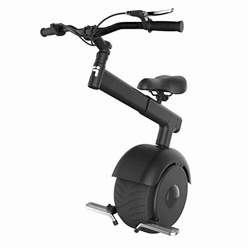 Einräder : Big Bear Elektrischer Unicycle-Körper-Richtungs-Balancen-Auto-Einzelrad Unicycle-Erwachsener intelligenter Roller, Schwarz, 50km