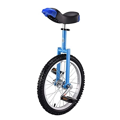Einräder : CukyI Einrad für Jungen und Mädchen, 16 Zoll, 18 Zoll, 20 Zoll, 24 Zoll, für Erwachsene / Anfänger / Männer, rutschfestes Butyl-Reifenrad, Stahlrahmen, für Trek-Fitness-Übungen, langlebig (20)