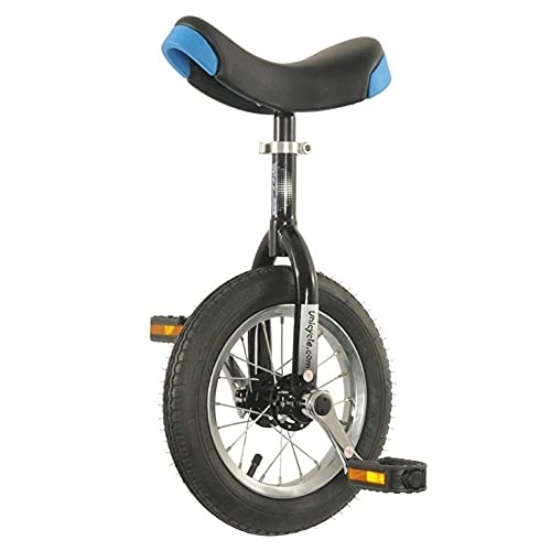 Einräder : CukyI Kleines 12-Zoll-Einsteiger-Einrad, perfektes Anfänger-Einsteiger-Einrad für 5-jährige kleinere Kinder / Kinder / Jungen / Mädchen, schwarz, langlebig (12-Zoll-Rad)