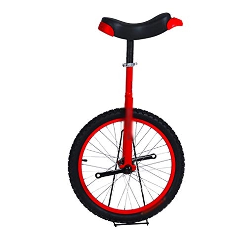 Einräder : Dbtxwd Fahrradradrahmen Einrad mit bequemem Release-Sattelsitz und rutschfestem 14"bis 24" Fahrrad, Rot, 24 Inch
