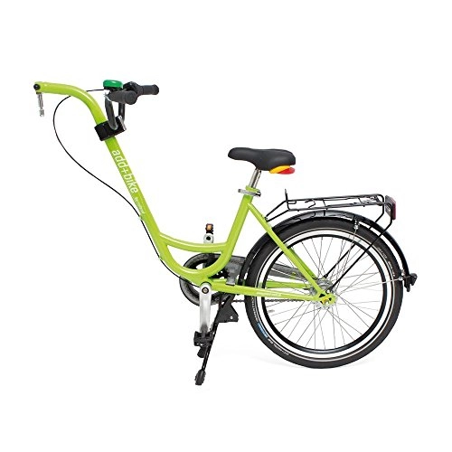 Einräder : Diverse Unisex – Erwachsene Trailer add + bike-3091803100 Bike, Grün, One Size
