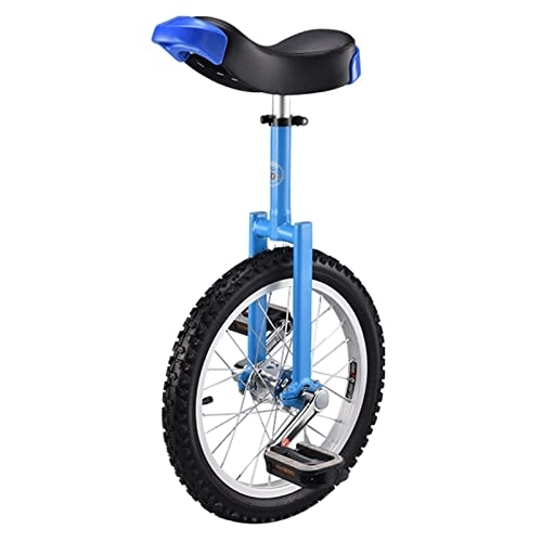 Einräder : Einrad 16" Zoll Laufrad Kleines Einrad für Kinder / Einsteiger, Radfahren Heimtrainer Laufrad für Balance Fitness Outdoor-Sportarten, für Personen mit Einer Körpergröße Von 4ft ~ 5ft ( Color : Blue )