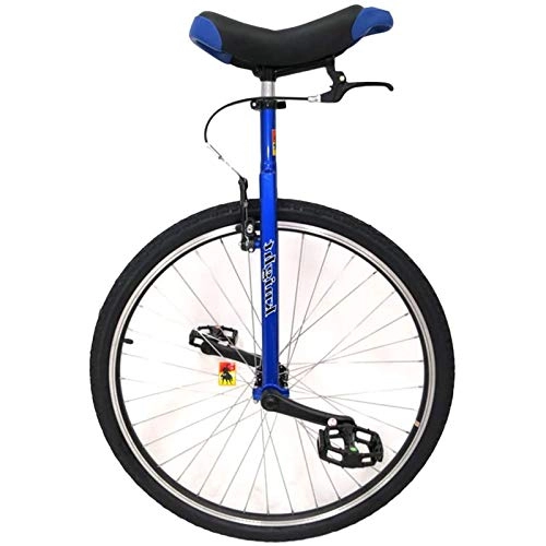 Einräder : Einrad 28" Große Kinder / Jugendliche Rad Blau, Verstellbare Höhe Unisex Erwachsene / Männer / Frauen, Hochleistungsstahlrahmen, Laden Sie 150kg