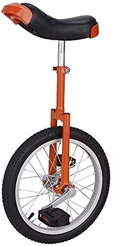 Einräder : Einrad Fahrrad Einrad Einrad 16 / 18 / 20 Zoll Radtrainer Einräder für Kinder Erwachsene, höhenverstellbare rutschfeste Bergreifen-Balance-Fahrradübung, mit Einradständer, für Anfänger (18 Zoll|rot)