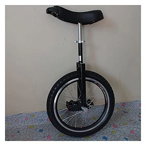 Einräder : Einrad für Erwachsene Kinder 18 Zoll mit höhenverstellbarem Sitzrad Einrad, starkes und langlebiges Trainer-Einrad für Erwachsene, Schnellspanner-Heimtrainer, für Kinder von 1, 4 bis 1, 6 Metern (1
