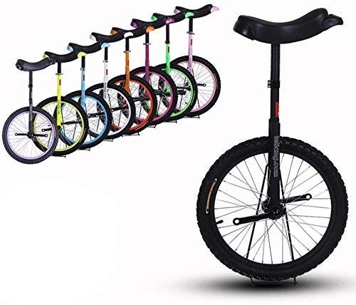 Einräder : Einrad für Erwachsene und Kinder, Unisex-Einrad, robuster Stahlrahmen und Leichtmetallrad, 16-Zoll-Rad, Einrad für Kinder und Anfänger mit Einer Körpergröße von 120–140 cm (Farbe: Blau, Größe: 1
