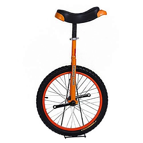 Einräder : Einrad Groß Balance Einrad Mit 16 / 18 / 20 Zoll Luftreifen, Orange Fahrrad Fahrrad Verstellbarer Sitz Für Große Kinder / Erwachsene Geburtstagsgeschenk, 16in
