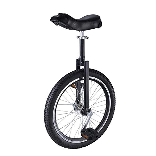 Einräder : Einrad mit breiteren und dicken Reifen – Schlösser aus ausgezeichnetem Aluminiumlegierungsmaterial. Radtrainer-Einrad – mit gerändeltem, rutschfestem Sitzrohr, Reifenbalance-Radfahren – für Kinde