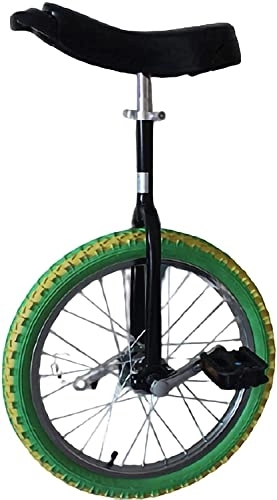 Einräder : Farbige Reifen-Einrad-Radfreie Halterung, die als menschliches Tragewerkzeug for akrobatische Fahrräder und for Ausbalancieren von Einrädern verwendet wird (Color : Black, Size : 16inch)