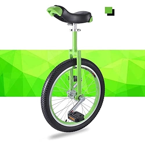 Einräder : HH-CC Einrad Einräder für Kinder Erwachsene Anfänger, 16 / 18 / 20 Zoll Rad Einrad mit Leichtmetallfelge, Rutschfester Reifen Zyklus Balance Übung Spaß Fitness, 18in