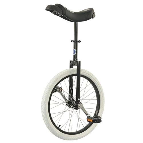 Einräder : HWF Einrad Kinder 20 Zoll Rad Trainer Einrad für Erwachsene / Kinder / Anfänger, Skidproof Mountain Tire Balance Radfahren Übung, Höhenverstellbar (Color : Black, Size : 20 inch)