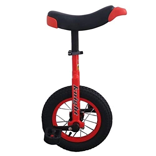 Einräder : Klein 12" Einrad, Perfect Starter Beginner Uni-Cycle, für 5 Jahre Kleinere Kinder / Kinder / Jungen / Mädchen, 4 Farben Optional (Color : Red, Size : 12 Zoll Wheel)