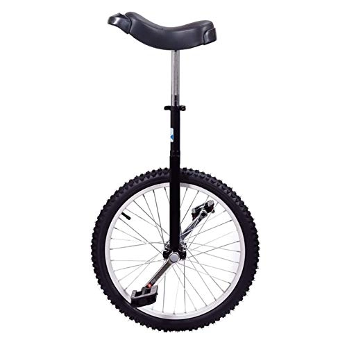 Einräder : lilizhang 16-Zoll-Einrad for Kinder, einstellbares Einrad mit Legierungsrand im Freien (Color : Black)