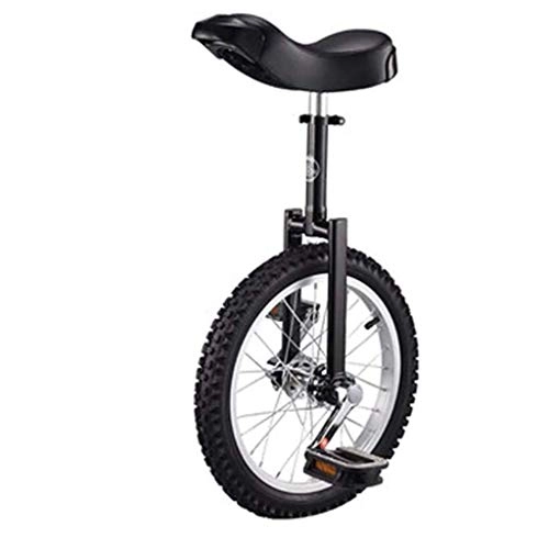 Einräder : lilizhang 20-Zoll-Einrad, einstellbares Fahrrad-Rad-Trainer 2.125"rutschfeste Reifenzyklus-Bilanz for Anfänger Kinder Erwachsene Übung Spaß Fitness (Color : Black, Size : 20 inch)