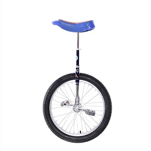Einräder : LJLYL Einrad 20 Zoll Rad für Erwachsene, Dickes Aluminiumrad / Verstellbarer Sitz, hochfeste Manganstahlgabel, Blau, 20inch
