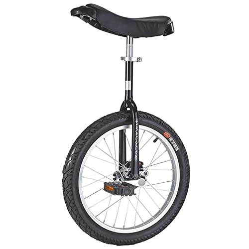Einräder : LoJax Wheel Trainer Einrad Einrad für Erwachsene 24 Zoll, großes Einrad für Männer / Frauen / große Kinder / Jugendliche, Einradfahrrad mit Stahlrahmen und Leichtmetallfelge, belastbar bis 200 kg (Schwarz)