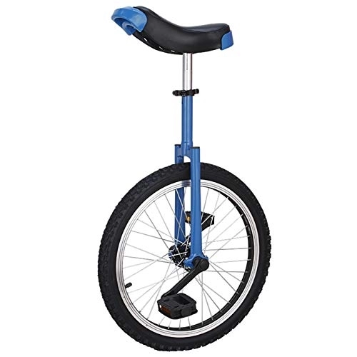 Einräder : Lqdp Einrad Kinder Einrad 16-Zoll-Rad für 7-12 Jahre Alte, Verstellbare Sitzrad Einrad für Ihre Tochter / Sohn, Mädchen / Jungen (Color : Blue)