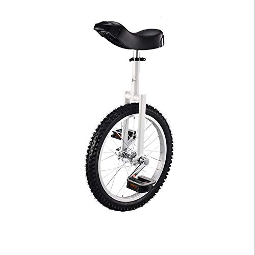 Einräder : MMRLY Einrad Einstellbare Bike 16" 18" 20" für Erwachsene Kinder Balancen-Fahrrad Gebrauch für Anfänger Kinder Erwachsene Übung Fun Fitness, 18 inch