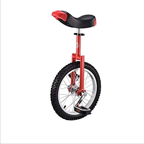 Einräder : MMRLY Einrad Erwachsener Einrad Fahrrad Balancen-Fahrrad für Fitness Reisen Akrobatik Einrad Kids (16" 18" 20"), 16 inch