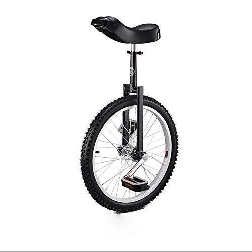 Einräder : MMRLY Erwachsene Einrad Fahrrad Balancen-Fahrrad für einzelnes Rad Kids Bike für Fitness Travel Akrobatik Einrad, ergonomischen Sattel, 16 / 18 / 20 / 24 Zoll, 20 inch