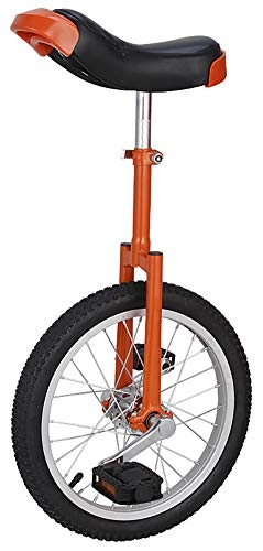 Einräder : Mother And Me Einrad / 16"Einrad Fahrrad Höhenverstellbar Maximale Belastung 180 lb, Orange