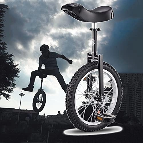 Einräder : OHKKSD Einrad für Erwachsene-Anfänger-Männer, Trainingsstil Radfahren mit Ständerfreigabe Sattelsitz Balance Mountain Heimtrainer