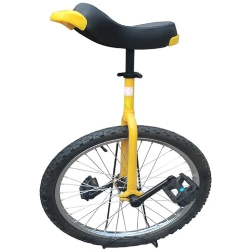 Einräder : Outdoor-Einrad Einrad-Fahrrad | Einrad for Kinder, tägliche Fitnessübungen, Fahrradübungen, Gleichgewichtstraining, Talentshows, Hobbys usw., Einräder for Erwachsene ( Color : Yellow , Size : 18inch )