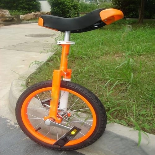 Einräder : Outdoor-Einrad Kinder-Einrad | Lenkerloses Fahrrad | Tägliche Fitnessübungen, Reitübungen, Gleichgewichtstraining, Talentshows, Hobbys usw. – das Swing Balance Bike glänzt ( Color : Orange , Size : 24