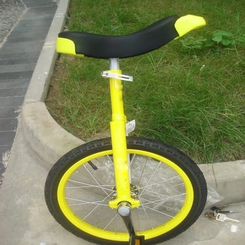 Einräder : Outdoor-Einrad Kinder-Einrad | Lenkerloses Fahrrad | Tägliche Fitnessübungen, Reitübungen, Gleichgewichtstraining, Talentshows, Hobbys usw. – das Swing Balance Bike glänzt ( Color : Yellow , Size : 12
