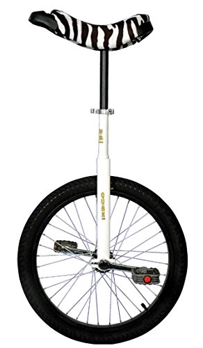 Einräder : QU-AX Einrad 20 Zoll Radgröße in Allen Farben, Farbe:schwarz