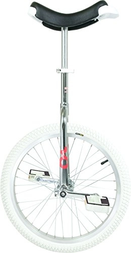 Einräder : QU-AX Unisex – Erwachsene Einrad-3095031600 Einrad, Weiß, One Size