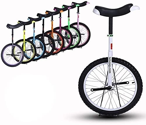 Einräder : SERONI Einrad Einrad Hervorragendes Einrad-Laufrad für große Fahrer von 175–190 cm, strapazierfähig, Unisex, Erwachsene, große Kinder, 24 cm Einrad, Last 300 Pfund