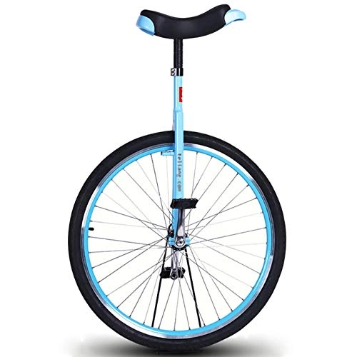 Einräder : TTRY&ZHANG Extra große Räder Unicycle (28 Zoll) für Erwachsene / große Leute / Trainer / Männer, Höhe 165-195 cm (5, 4-6, 4 ft), Outdoor-Sport-Fitness, Blau