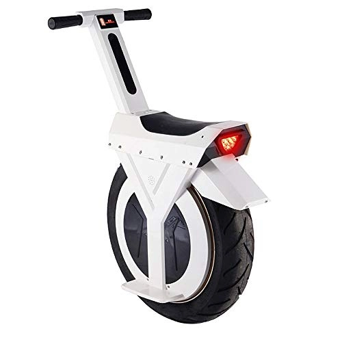 Einräder : TWW Elektrisches Einrad-Ausgleichsauto, Erwachsenes Offroad-Intelligentes Reise-Einrad Für Erwachsene, Kann Auf Einem Einzelrad Mit Großer Reifenpersönlichkeit Sitzen, 60 km Black