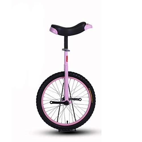 Einräder : TXTC Einrad Kinder Erwachsene Akrobatik Einrad, Laufrad Fahrrad Mit Ergonomischen Sätteln, Knurled Sattelstütze, Großzügig Reifen, Ergonomische Einrad, for Fitness Sport (Color : 14inch-Pink)