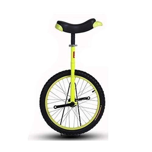 Einräder : TXTC Einrad Kinder Erwachsene Akrobatik Einrad, Laufrad Fahrrad Mit Ergonomischen Sätteln, Knurled Sattelstütze, Großzügig Reifen, Ergonomische Einrad, for Fitness Sport (Color : 14inch-Yellow)