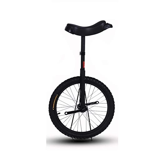 Einräder : TXTC Erwachsene Einrad, Laufrad Fahrrad, Komfort Bikes Mit Dicken Aluminium-Legierung Rim, Ergonomischer Sattel, for Outdoor-Sportarten Fitness-Übungs-Gesundheit (Color : Black, Size : 18in)