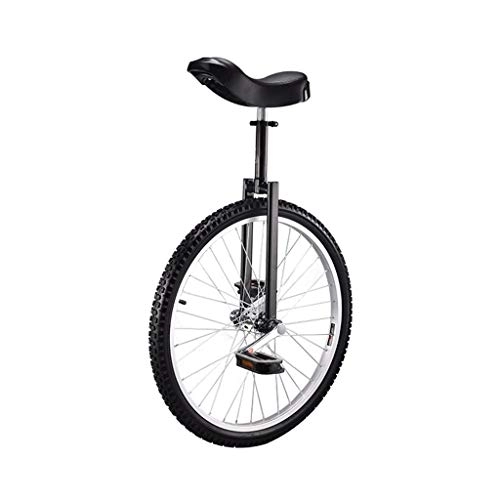 Einräder : Unicycle 20 24 Zoll Rad Einrad, Einräder For Erwachsene Kinder Anfänger Teen Mädchen Junge Balancen Fahrrad, High-Strength Manganstahl Gabel, Anti-Rutsch-Reifen, Sitz Verstellbar, Akrobatische Unicycle