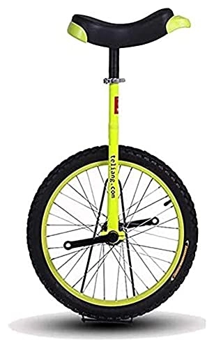 Einräder : Unicycles für Erwachsene Kinder, Fahrrad 16" / 18" -Kinder / Erwachsener-Trainer, Einrad-Stand, höhenverstellbare Skidproof Butyl-Berg-Reifengleichgewicht Radfahren-Trainingsradf