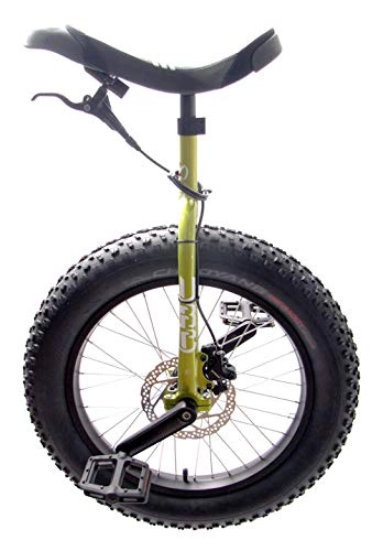 Einräder : URC Einrad Mini Muni 20" Fat Reifen mit Scheibenbremse Shimano (senf)