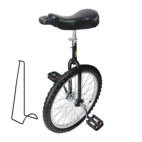 Einräder : uyoyous Einrad 20 Zoll mit Einradständer für Anfänger und Profis Erwachsene Kinder Unisex