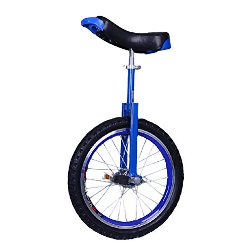 Einräder : YYLL Unicycle for Anfänger Erwachsene Männer Teens Junge Reiter, Mountain Outdoor Sports Fitness Exercise (Color : Blue, Size : 16inch)